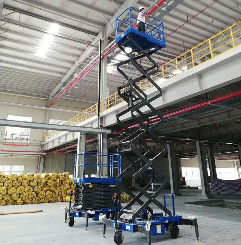 随州助力行走剪叉式高空作业平台